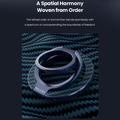 Supporto ad anello magnetico Nillkin FiberSnap - Blu