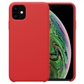Cover in Silicone Liquido Nillkin Flex Pure per iPhone 11 - Rossa