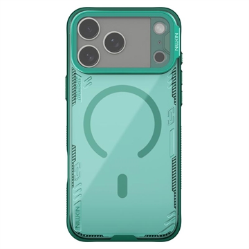 Custodia magnetica per iPhone 17 Pro Max Nillkin IceBlade Prop - Compatibile con MagSafe, coperchio a scorrimento - Verde