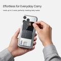 Supporto magnetico con portafoglio Nillkin IceMate - Senza BPA, compatibile con NFC - Grigio