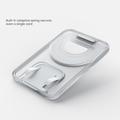 Supporto magnetico con portafoglio Nillkin IceMate - Senza BPA, compatibile con NFC - Grigio
