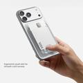 Supporto magnetico con portafoglio Nillkin IceMate - Senza BPA, compatibile con NFC - Grigio