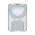 Supporto magnetico con portafoglio Nillkin IceMate - Senza BPA, compatibile con NFC - Grigio