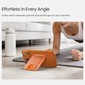 Supporto magnetico con portafoglio Nillkin IceMate - Senza BPA, compatibile con NFC - Arancione