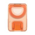 Supporto magnetico con portafoglio Nillkin IceMate - Senza BPA, compatibile con NFC - Arancione