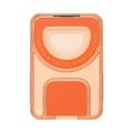Supporto magnetico con portafoglio Nillkin IceMate - Senza BPA, compatibile con NFC - Arancione