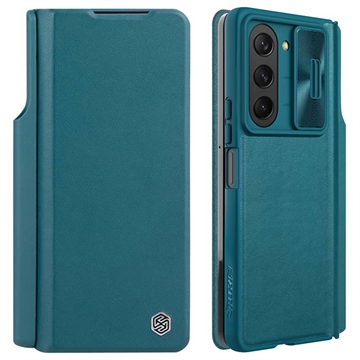 Custodia Flip Nillkin Qin Pro per Samsung Galaxy Z Fold5 - Verde