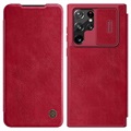 Custodia a Flip Nillkin Qin per Samsung Galaxy J6+ - Nera