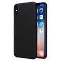 Custodia Nillkin Super Frosted per iPhone X / XS - Nera