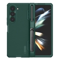 Custodia Nillkin Super Frosted Shield Fold per Samsung Galaxy Z Fold5 - Verde