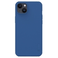 Custodia Ibrida Nillkin Super Frosted Shield Pro per iPhone 15 - Blu