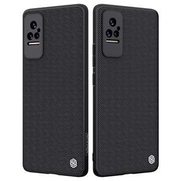 Custodia Ibrida Nillkin Textured per Xiaomi Redmi Note 8 Pro - Nera