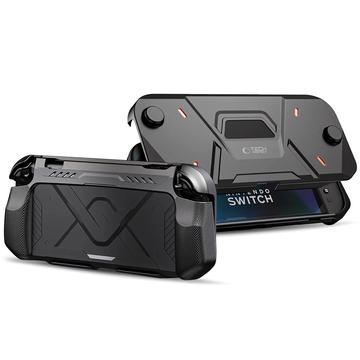 Custodia Tech-Protect Carbonox per Nintendo Switch 2 - Nero