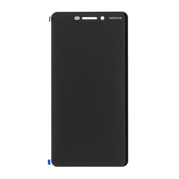 Display LCD per Nokia 6.1 - Nero