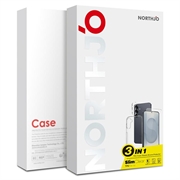 Set di protezione 3 in 1 per Samsung Galaxy A57 Northjo - Trasparente