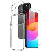 Set di protezione 3 in 1 per iPhone 18 Pro Max Northjo - Trasparente