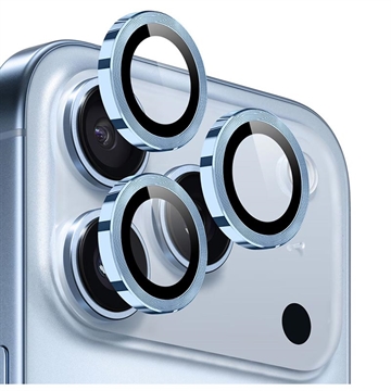 Set di protezioni per obiettivi della fotocamera iPhone 17 Pro/17 Pro Max Northjo - Blu
