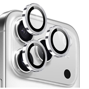 Set di protezioni per obiettivi della fotocamera iPhone 17 Pro/17 Pro Max Northjo - Argento