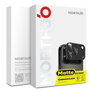 Samsung Galaxy S26 Northjo Protezione completa in metallo opaco e vetro temperato Protezione della lente della fotocamera - Rosa