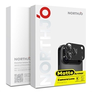 Samsung Galaxy S26 Ultra Northjo Protezione completa in metallo opaco e vetro temperato Protezione della lente della fotocamera - Blu