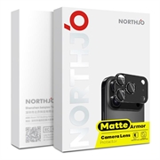 Samsung Galaxy S26 Ultra Northjo Protezione completa in metallo opaco e vetro temperato Protezione della lente della fotocamera - Grigio