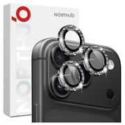 Protezione per obiettivo fotocamera Northjo Glitter per iPhone 18 Pro/18 Pro Max