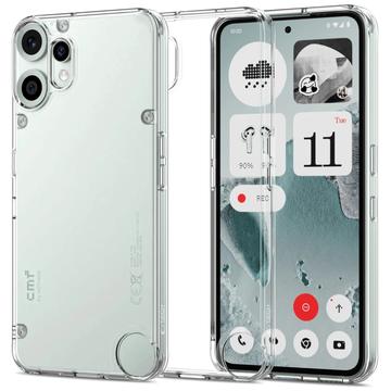 Custodia Ibrida Tech-Protect Flexair per Nothing CMF Phone 2 Pro - Trasparente