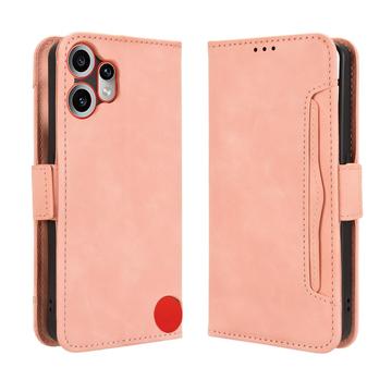 Custodia per Nothing CMF Phone 2 Pro con portamonete - Rosa