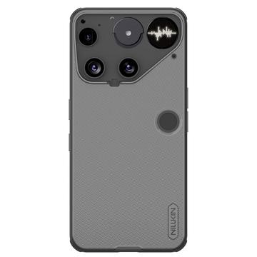 Custodia Ibrida Nillkin Super Frosted Shield Pro per Nothing Phone (3) - Nero traslucido