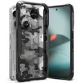 Custodia Ibrida Ringke Fusion X Design per Nothing Phone (3) - Camouflage