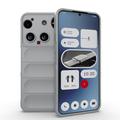 Cover in TPU Rugged per Nothing Phone (3) - Grigio Chiaro