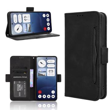 Custodia a portafoglio per Nothing Phone (3a) - Nera