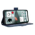Custodia a portafoglio per Nothing Phone (3a) Lite - Blu