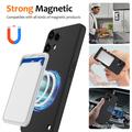 Custodia in silicone liquido per Nothing Phone (3a) Lite - compatibile con MagSafe - Nera