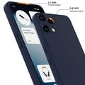 Custodia in silicone liquido per Nothing Phone (3a) Lite - compatibile con MagSafe - Blu Scuro