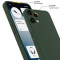 Custodia in silicone liquido per Nothing Phone (3a) Lite - compatibile con MagSafe - Verde Scuro