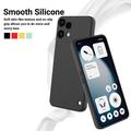Custodia in silicone liquido con cinghia a mano per Nothing Phone (3a) Lite