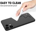 Custodia in silicone liquido con cinghia a mano per Nothing Phone (3a) Lite