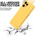 Custodia in silicone liquido con cinghia a mano per Nothing Phone (3a) Lite - Gialla