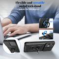 Custodia ibrida con anello rotante e protezione per fotocamera per Nothing Phone (3a) Lite - Blu