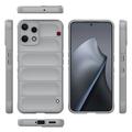 Cover in TPU Rugged per Nothing Phone (3a) Lite - Grigio Chiaro