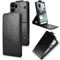 Nothing Phone (3a) Lite Custodia verticale con supporto - Nera