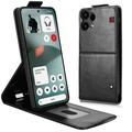 Nothing Phone (3a) Lite Custodia verticale con supporto - Nera
