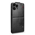 Nothing Phone (3a) Lite Custodia verticale con supporto - Nera