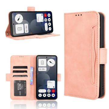 Custodia per Nothing Phone (3a) Pro con portamonete - Rosa