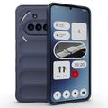 Cover in TPU Rugged per Nothing Phone (3a) - Blu Scuro