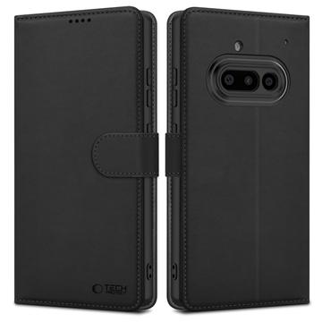 Custodia a portafoglio con magnete e supporto Tech-Protect per Nothing Phone (3a) - Nero