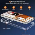 Custodia in TPU per Nothing Phone (4a) con 2x protezioni per lo schermo in vetro temperato - Trasparente