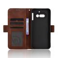 Custodia a portafoglio per Nothing Phone (4a) - Marrone