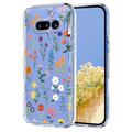 Custodia in TPU con motivo floreale per Nothing Phone (4a)